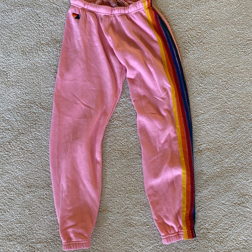 Aviator Nation striped sweatpants
